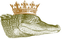 King Gator Flag (White)