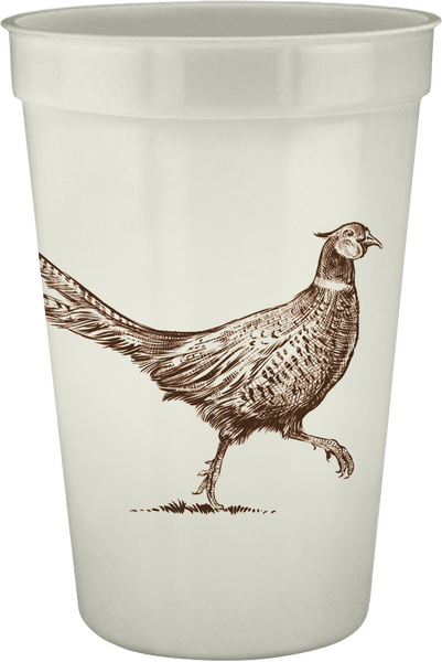 Pheasant Strut 16oz Pearl Cups