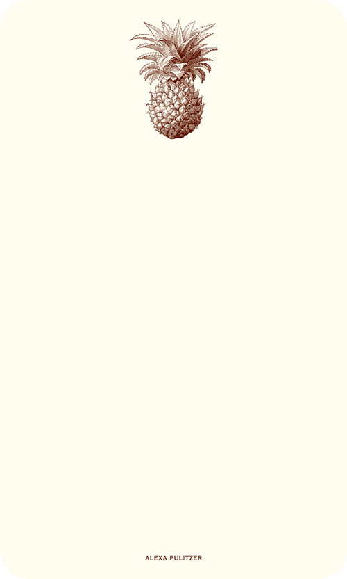 Pineapple Thinking Card