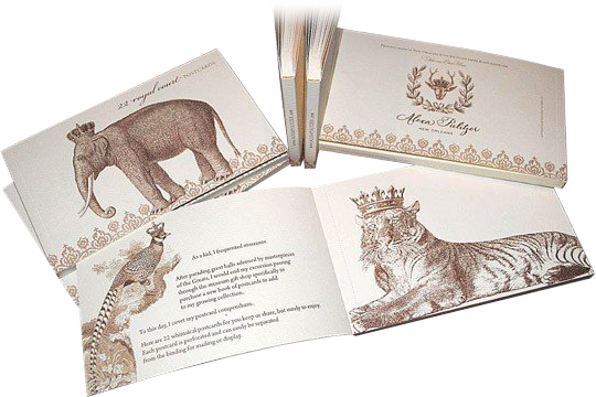 Royal Court Postcard Book