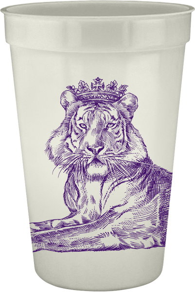 Royal Tiger 16oz Pearl Cups