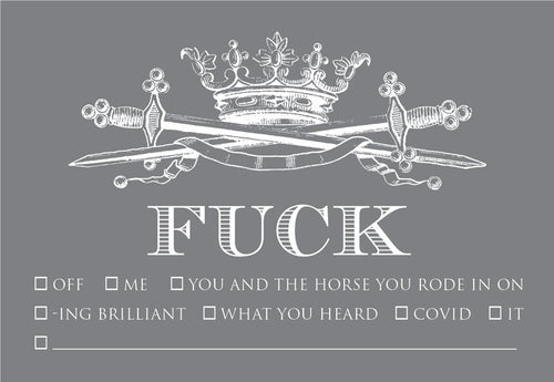 Fuck Swords Calling Cards