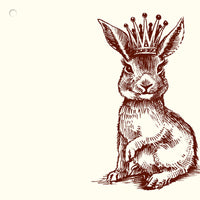 Royal Bunny Gift Tags